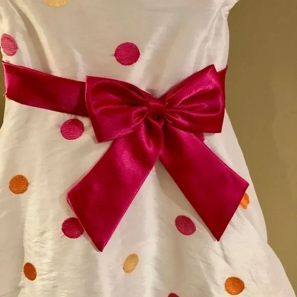 Jona  Michelle polka dot dress 3T - Picture 3 of 6
